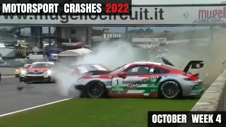 Motorsport Crashes 2022 October Week 4
