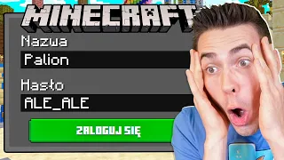 WŁAMAŁEM SIĘ NA KONTO PALIONA i ODZYSKAŁEM TAJNĄ BROŃ w Minecraft!