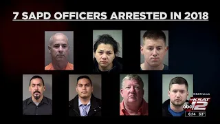 23 BCSO deputies, 7 SAPD officers arrested in 2018