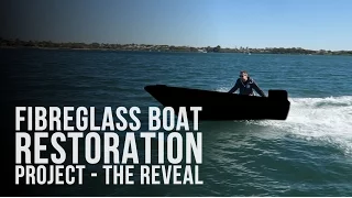 Fibreglass Boat Restoration Project - The REVEAL!