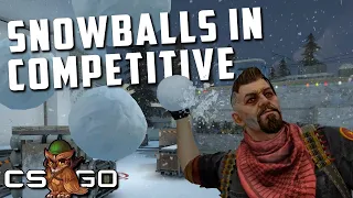 Competitive CS:GO but It's a Snowball Fight