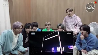 BTS REACTION BIBI STAGE VENGEANCE 🤌😌