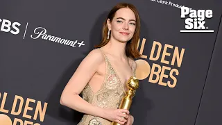 Emma Stone jokingly calls Taylor Swift an ‘a–hole’ backstage at Golden Globes 2024