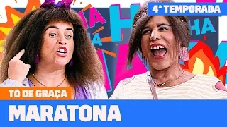 MARATONE a QUARTA TEMPORADA de TÔ DE GRAÇA! | Tô De Graça | Humor Multishow