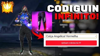 GERADOR DE CODIGUIN RARO!😱❤ O MELHOR SITE QUE GERA CODIGUIN DA CALÇA ANGELICAL