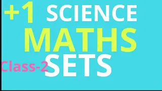 +1SCIENCE MATHS /SETS /CLASS-2