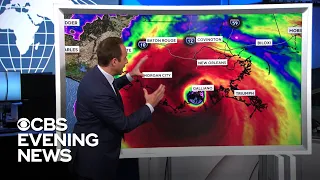 Tracking Hurricane Ida as it moves across Louisiana