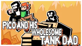 Pico and His Tank Dad Being Wholesome! (Friday Night Funkin' Comic Dub)