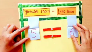 math TLM for class 1 and 2 / tlm for primary school / tlm kaise banaye / tlm making ideas