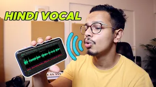 How to Record Hindi Vocals on Phone | 2022 | Garageband