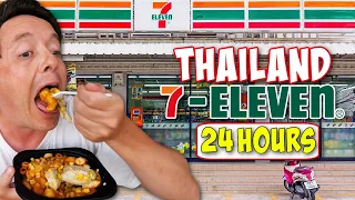 Only Eating 7-ELEVEN Food for 24 Hours in Thailand