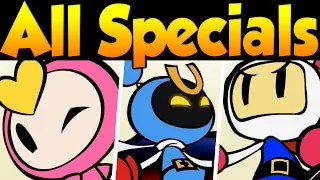 Super Bomberman R all Special Abilities | All Secret Characters Specials + Pretty Bomber