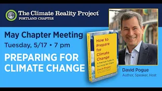 David Pogue presents "Preparing for Climate Change"