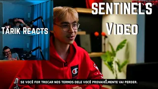 SEN Tarik Reacts to Sentinels pANcada "doesn't miss" Twitter TWEET Video | VALORANT Clips