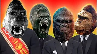 King Kong Evolution (1933 | 1967 | 2005 | 2017 | 2021) - #CoffinDance Meme (Astronomia Cover)