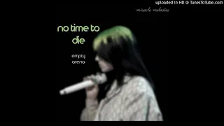 no time to die by billie eilish l empty arena