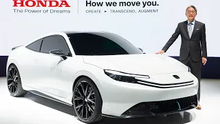 New Honda PRELUDE is BACK at Japan Mobility Show 2023 as Sporty 2-door EV Concept!