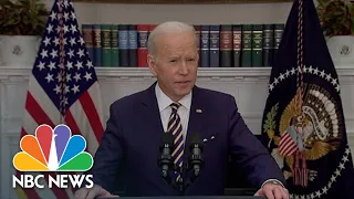 Biden: 'We're Banning All Imports Of Russian Oil'