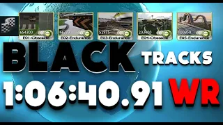 Trackmania Nations Forever Black Speedrun World Record 1:06:40.91