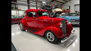 Wild C5-R 427 LS Motor with a BDS 8-71 Blower in a 1934 Chevy Street Rod