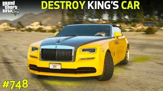GTA 5 : WORLD'S MOST POWERFUL CAR OF KING DAVID | GTA 5 GAMEPLAY #748