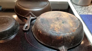 Vintage Cast Iron & Revere Ware Pickups at Garage Sale & Goodwill!  What to look for!!