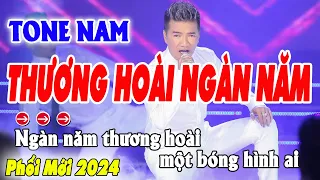 Thương Hoài Ngàn Năm Karaoke Tone Nam _ Beat Đàm Vĩnh Hưng