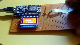 Mini TFT display #Arduino Game project (Nodemcu - ST7735 and Force Sensor)