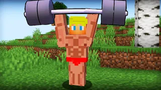 Jeg Bliver Verdens STÆRKESTE Mand I Minecraft!