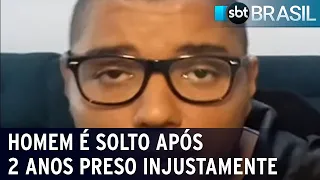 Homem é solto após 2 anos preso injustamente | SBT Brasil (20/04/23)