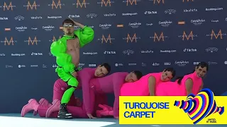 Käärijä - IT'S CRAZY, IT'S PARTY on the Turquoise Carpet (Eurovision Song Contest 2023, Liverpool)