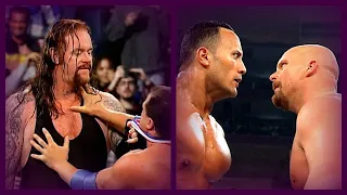 Undertaker vs Stone Cold vs Rock vs Kurt Angle WWF Title Match (Kid Rock Theme Last Used) 12/7/00