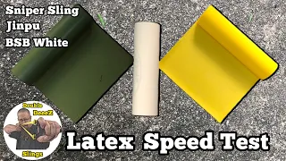 Slingshot Latex - Speed Testing