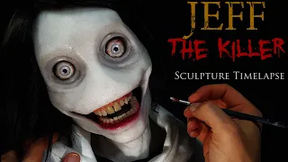 Jeff The Killer Sculpture Timelapse - Creepypasta Halloween Special