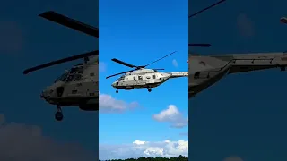 SMOOTH NH-90 HELICOPTER FLYBY