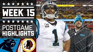 Panthers vs. Redskins | NFL Week 15 Game Highlights