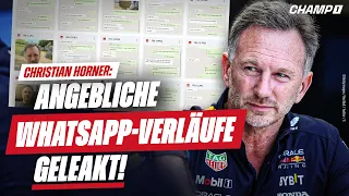 Ist DAS echt? Angebliche WhatsApp-Leaks könnten Christian Horner in Bedrängnis bringen