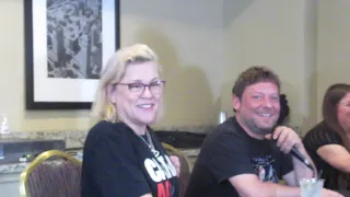 Chucky panel with Alex Vincent & Christine Elise Sat 7-8-23 Crypticon Kansas City