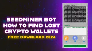 Crypto Wallet Finder Bot - How to Find Lost Crypto Wallets 2024 [TUTORIAL]