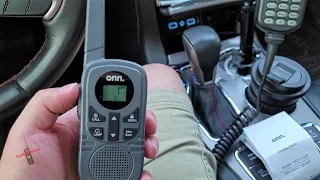 Onn FRS Two-way Radio Test