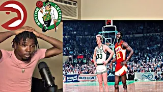 24-0 RUN! LARRY BIRD VS HAWKS 1986 ECSF GAME 5  | HIGHLIGHTS & REACTION BOSTON CELTICS VS ATL HAWKS