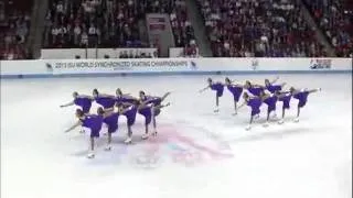 ISU World Synchronized Skating Championships 2013 Team Croatia SP