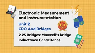 2.25 Bridges: Maxwell’s bridge Inductance Capacitance | EC302 |