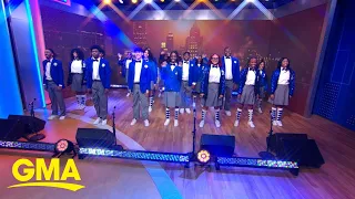 Detroit Youth Choir performs 'Momma We Made It' on 'GMA'