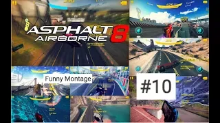 ULTIMATE STUNTS!!!! Asphalt 8 Funny Montage #10 (6000 Subscribers Special)