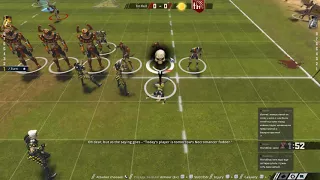 Blood Bowl 2. Challenge of the unknown. Прошки - Кхемри. ПО. Часть 1.