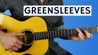 Greensleeves - Beginner Fingerstyle Guitar Lesson