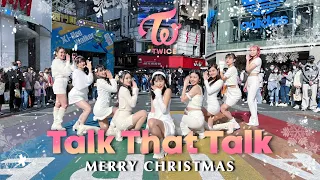 [ KPOP IN PUBLIC ] TWICE(트와이스) - TALK THAT TALK Dance Cover by A PLUS from TAIWAN 🌟Merry X’mas🌟