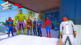 GTA 5 : Franklin Playing Chupan Chupai With Avengers & Friends in GTA 5 ! A.K GAME WORLD