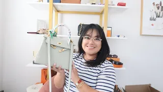 What's in my Hermes Kelly 25! | What can fit inside my bag?